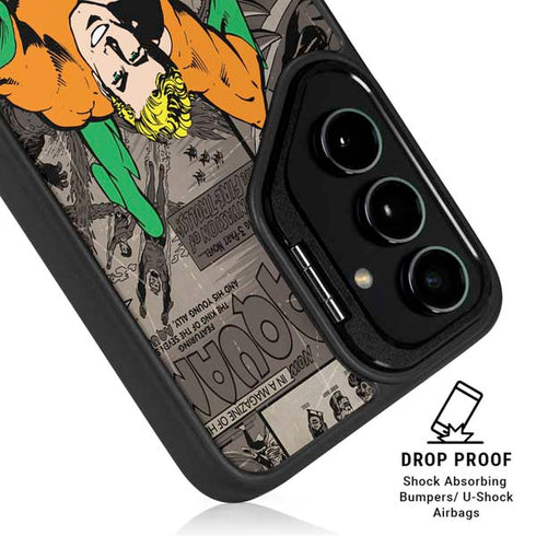 DC Comics Aquaman Classics Art Galaxy S25 Kickstand Case